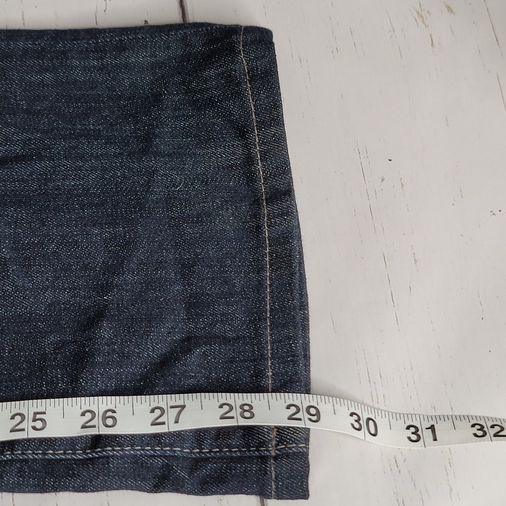 7 For All Man Kind Boot Cut Dark Wash Denim Women's Size 28 - Picture 13 of 13